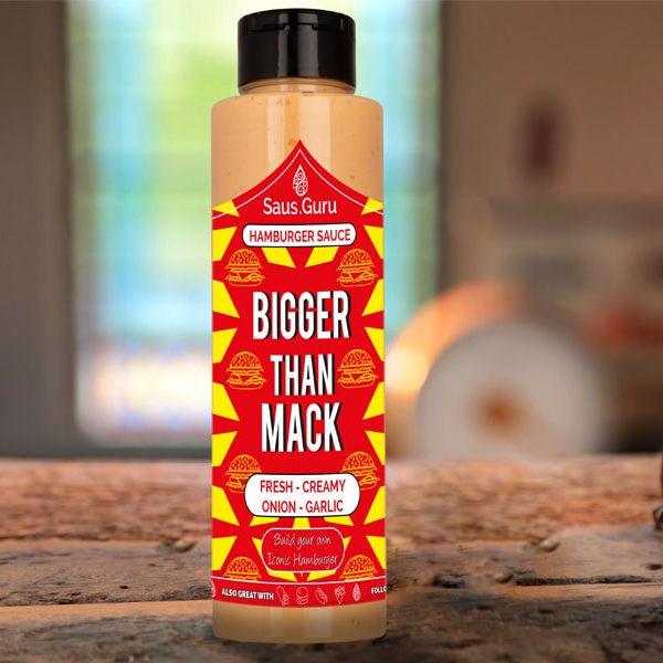 Burgersauce Bigger than Mack 500 ml - 500 gram