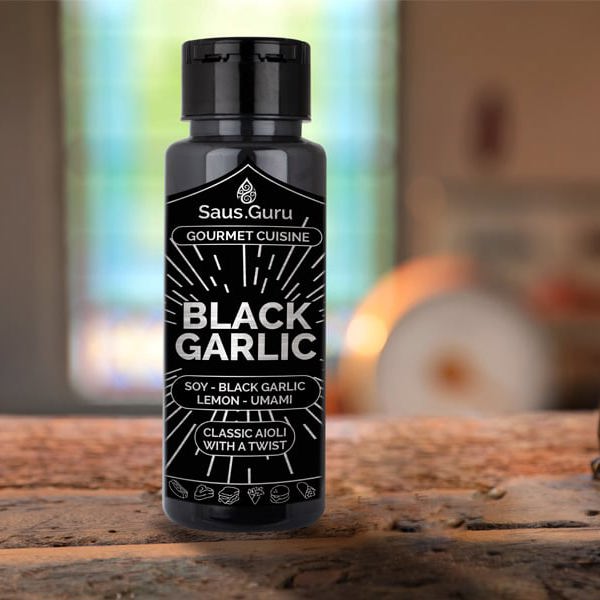 Gourmet Saus Black Garlic 500ml - 10 gram