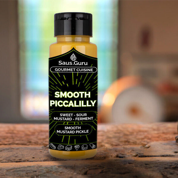 Gourmet Saus Smooth Piccalilly 500ml - 10 gram